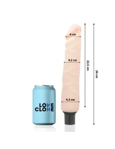 LOVECLONE JANSEN VIBRADOR REALISTICO SELF LUBRICATION 26 CM O 42 CM 2