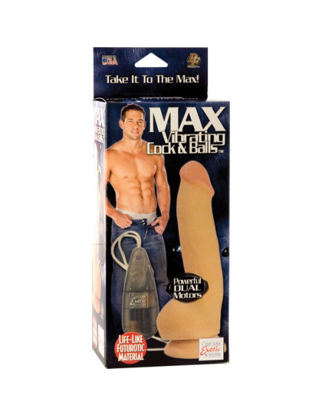 CALEXOTICS MAX PENE REALISTICO CON DOBLE VIBRADOR CALEXOTICS MAX PENE REALISTICO CON DOBLE VIBRADOR