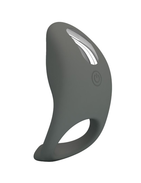 PRETTY LOVE GEMMA ANILLO VIBRADOR CON MEMORIA GRIS