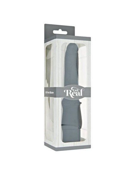 GET REAL CLASSIC SMOOTH VIBRADOR NEGRO GET REAL CLASSIC SMOOTH VIBRADOR NEGRO