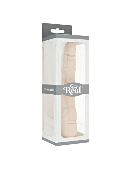 GET REAL CLASSIC SLIM VIBRADOR NATURAL GET REAL CLASSIC SLIM VIBRADOR NATURAL