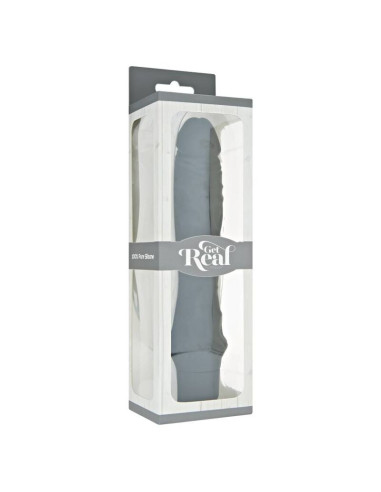 GET REAL CLASSIC LARGE VIBRADOR NEGRO