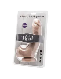 GET REAL DILDO 205 CM CON TESTICULOS VIBRADOR NATURAL 2