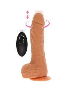GET REAL DILDO VIBRADOR ROTADOR UPDOWN NATURAL