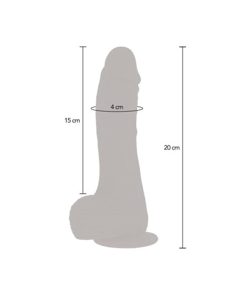 GET REAL DILDO VIBRADOR ROTADOR UPDOWN NATURAL
