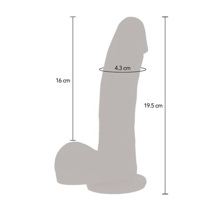 GET REAL DILDO EMPUJE MAGNETICO PULSANTE NATURAL