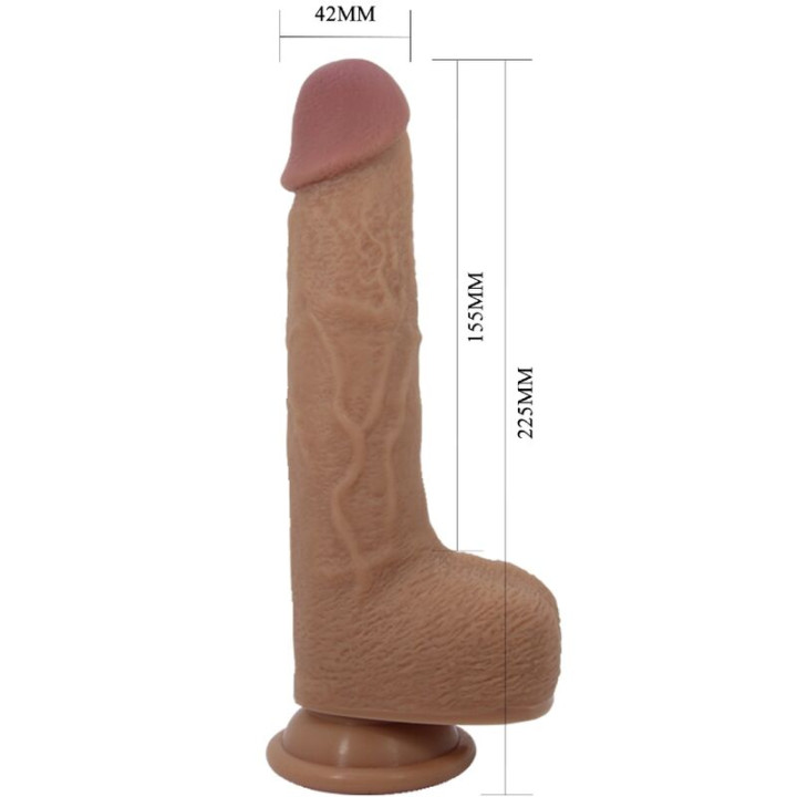 PRETTY LOVE TOMMY DILDO REALISTA VIBRADOR 225 CM