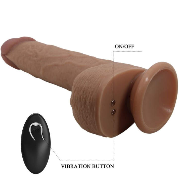 PRETTY LOVE TOMMY DILDO REALISTA VIBRADOR 225 CM