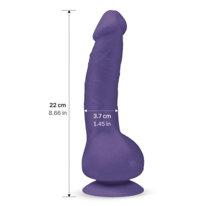 G VIBE GREAL 2 VIBRADOR REALISTICO VIOLETA