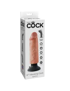 KING COCK DILDO VIBRADOR 1524 CM NATURAL 2