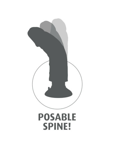 KING COCK DILDO VIBRADOR 1524 CM NATURAL