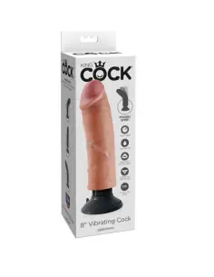 KING COCK DILDO VIBRADOR 2032 CM NATURAL 2