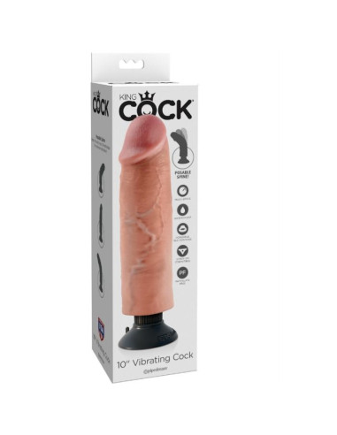 KING COCK DILDO VIBRADOR 255 CM NATURAL