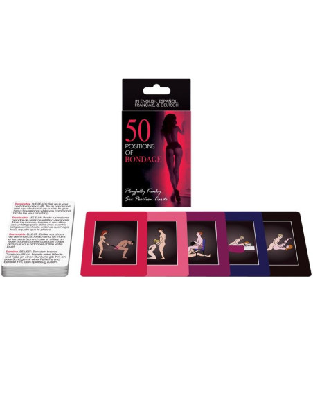 KHEPER GAMES CARTAS 50 POSICIONES DE BONDAGE