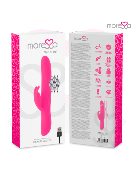 MORESSA WARREN IMPULSOR OSCILANTE Y POTENTE VIBRACION PREMIUM SILICONA RECARGABLE MORESSA WARREN IMPULSOR OSCILANTE Y POTENTE VIBRACION PREMIUM SILICONA RECARGABLE