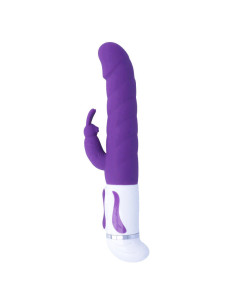 INTENSE BOBBLE VIBRADOR ROTADOR SILICONA LILA 2