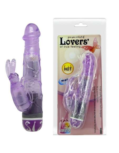 BAILE VIBRATORS MULTIVELOCIDAD CON RABBIT LILA BAILE VIBRATORS MULTIVELOCIDAD CON RABBIT LILA