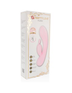 PRETTY LOVE SMART HUGO VIBRADOR RABBIT CON OREJITAS 2