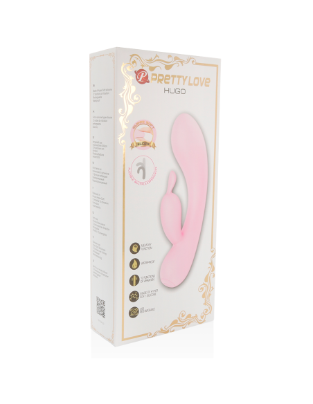 PRETTY LOVE SMART HUGO VIBRADOR RABBIT CON OREJITAS PRETTY LOVE SMART HUGO VIBRADOR RABBIT CON OREJITAS