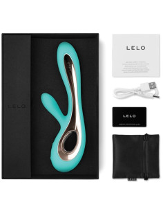 LELO SORAYA 2 VIBRADOR RABBIT VERDE AGUA 2