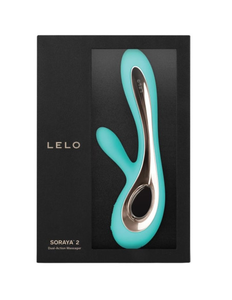 LELO SORAYA 2 VIBRADOR RABBIT VERDE AGUA LELO SORAYA 2 VIBRADOR RABBIT VERDE AGUA
