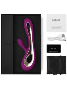 LELO SORAYA 2 VIBRADOR RABBIT MORADO 2
