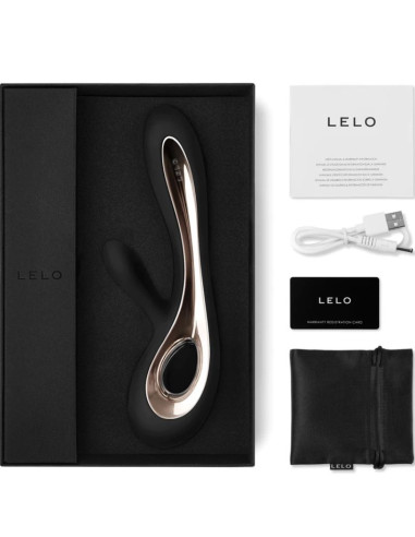 LELO SORAYA 2 NEGRO VIBRADOR RABBIT
