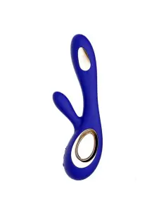 LELO SORAYA WAVE VIBRADOR RABBIT MIDNIGHT AZUL 2