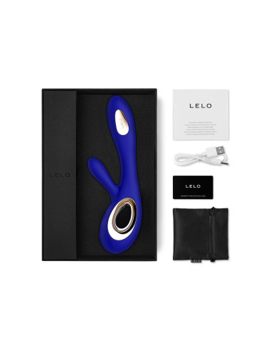 LELO SORAYA WAVE VIBRADOR RABBIT MIDNIGHT AZUL
