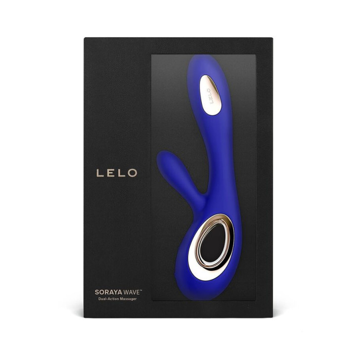 LELO SORAYA WAVE VIBRADOR RABBIT MIDNIGHT AZUL