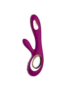 LELO SORAYA WAVE VIBRADOR RABBIT MORADO 2