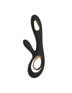 LELO SORAYA WAVE VIBRADOR RABBIT NEGRO 2