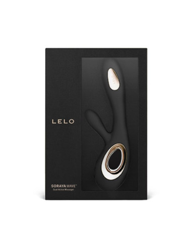 LELO SORAYA WAVE VIBRADOR RABBIT NEGRO