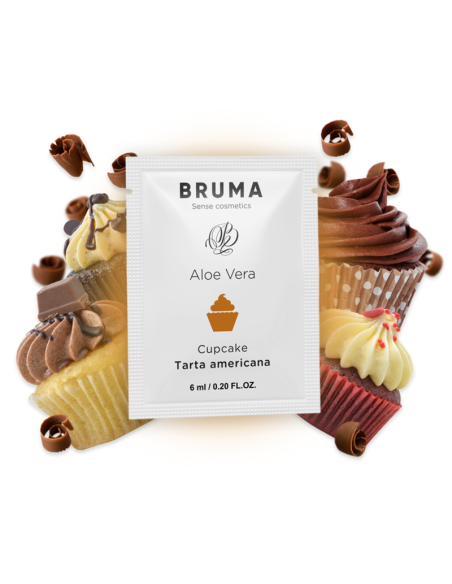 BRUMA 6 ML GEL DESLIZANTE CON ALOE VERA SABOR A TARTA AMERICANA
