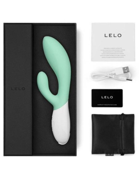 LELO INA 3 VERDE VIBRADOR RABBIT LUJO VERDE AGUA LELO INA 3 VERDE VIBRADOR RABBIT LUJO VERDE AGUA