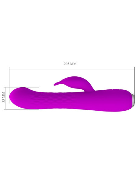 PRETTY LOVE MOLLY VIBRADOR CON ROTACION RECARGABLE PRETTY LOVE MOLLY VIBRADOR CON ROTACION RECARGABLE