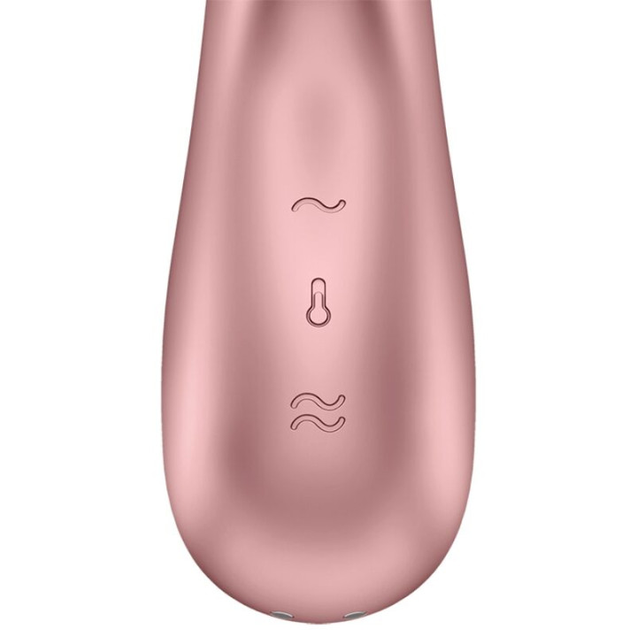 SATISFYER HOT LOVER VIBRADOR ROSA BEIGE