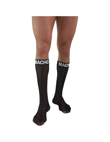 MACHO CALCETINES FINOS NEGRO TALLA ANICA