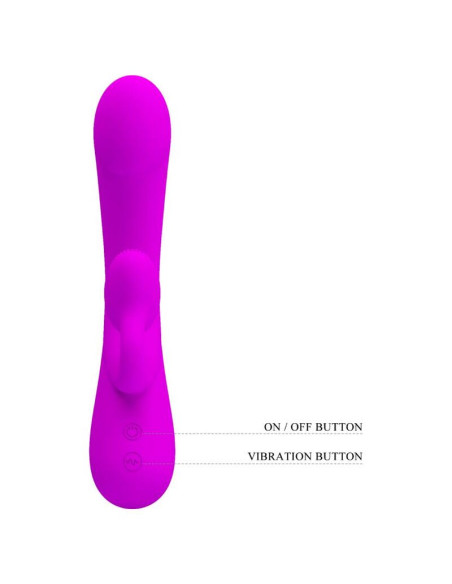 PRETTY LOVE SINCERE VIBRADOR Y ONDAS ESTIMULADORAS DE CLITORIS SILICONA MORADO PRETTY LOVE SINCERE VIBRADOR Y ONDAS ESTIMULADORAS DE CLITORIS SILICONA MORADO