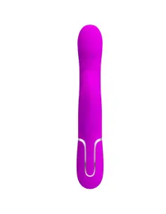 PRETTY LOVE VIBRADOR RABBIT PERLAS VIOLETA 2