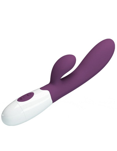 PRETTY LOVE ALVIS VIBRADOR RABBIT PUNTO G MORADO