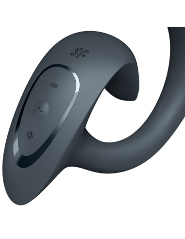 SATISFYER G FOR GODDESS 1 VIBRADOR RABBIT GRIS OSCURO