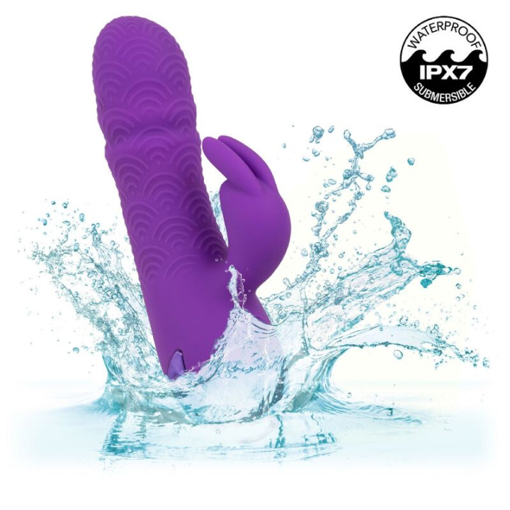 CALEXOTICS MANHATTAN BEACH MARVEL VIBRADOR RABBIT MORADO BY CALIFORNIA DREAMING