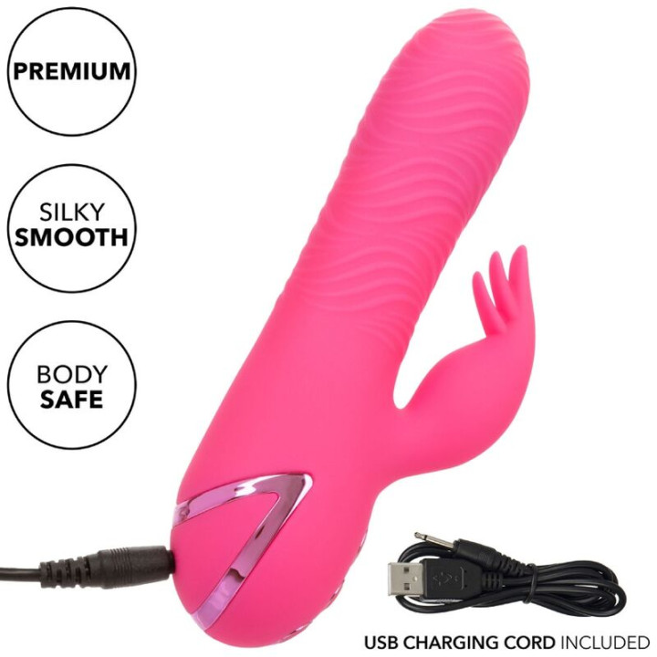 CALEXOTICS SACRAMENTO SWEETIE VIBRADOR RABBIT ROSA BY CALIFORNIA DREAMING