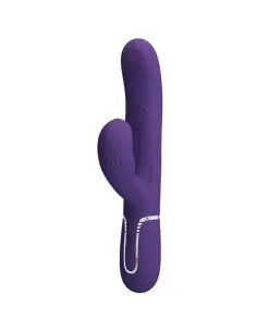 PRETTY LOVE PERLITA VIBRADOR PUNTO G 3 EN 1 MULTIFUNCION MORADO 2