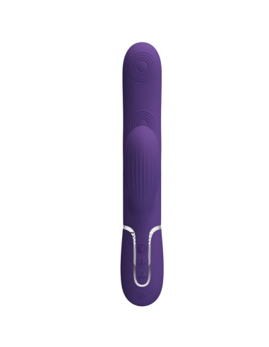 PRETTY LOVE PERLITA VIBRADOR PUNTO G 3 EN 1 MULTIFUNCION MORADO