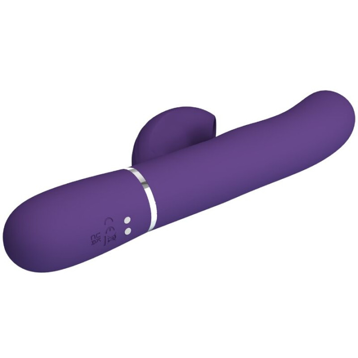 PRETTY LOVE PERLITA VIBRADOR PUNTO G 3 EN 1 MULTIFUNCION MORADO