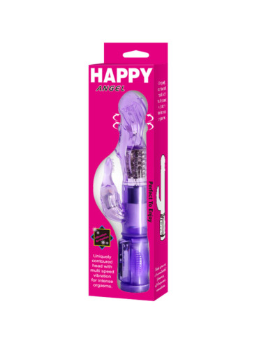 BAILE MINI ROTADOR CON RABBIT HAPPY ANGEL LILA