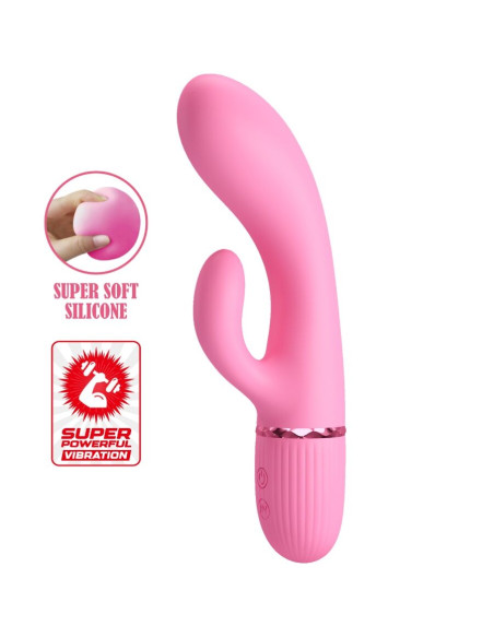 PRETTY LOVE MARSKI VIBRADOR RABBIT PUNTO G ROSA PRETTY LOVE MARSKI VIBRADOR RABBIT PUNTO G ROSA