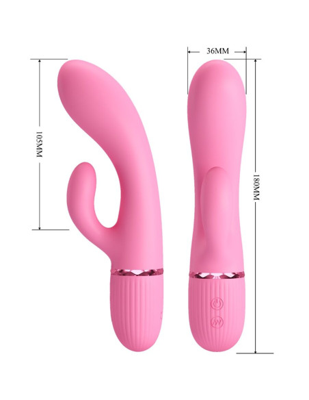 PRETTY LOVE MARSKI VIBRADOR RABBIT PUNTO G ROSA PRETTY LOVE MARSKI VIBRADOR RABBIT PUNTO G ROSA